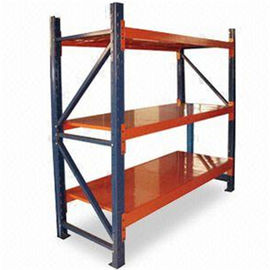 Multi-function Medium Duty Racking Shelves , Galvanized Vertical Racks