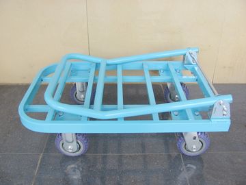 সুপারমার্কেটের জন্য ইস্পাত টিউব foldable ট্রলি গার্হস্থ্য যন্ত্রপাতি, কারখানার
